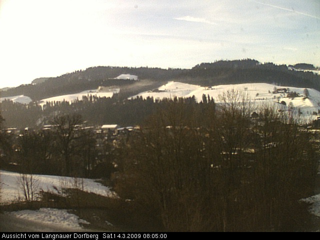 Webcam-Bild: Aussicht vom Dorfberg in Langnau 20090314-080500