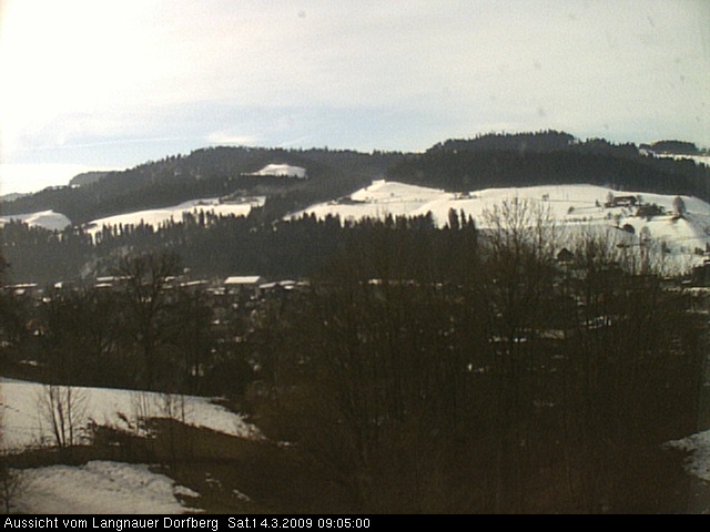 Webcam-Bild: Aussicht vom Dorfberg in Langnau 20090314-090500