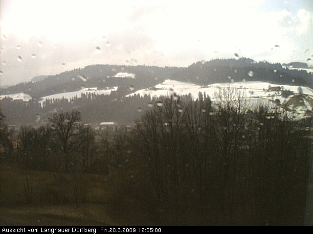 Webcam-Bild: Aussicht vom Dorfberg in Langnau 20090320-120500