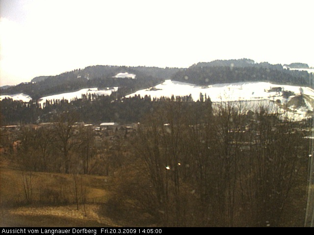 Webcam-Bild: Aussicht vom Dorfberg in Langnau 20090320-140500