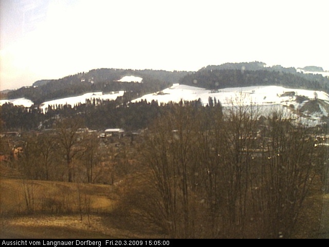 Webcam-Bild: Aussicht vom Dorfberg in Langnau 20090320-150500