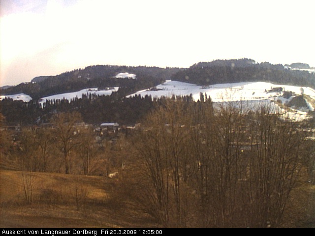 Webcam-Bild: Aussicht vom Dorfberg in Langnau 20090320-160500