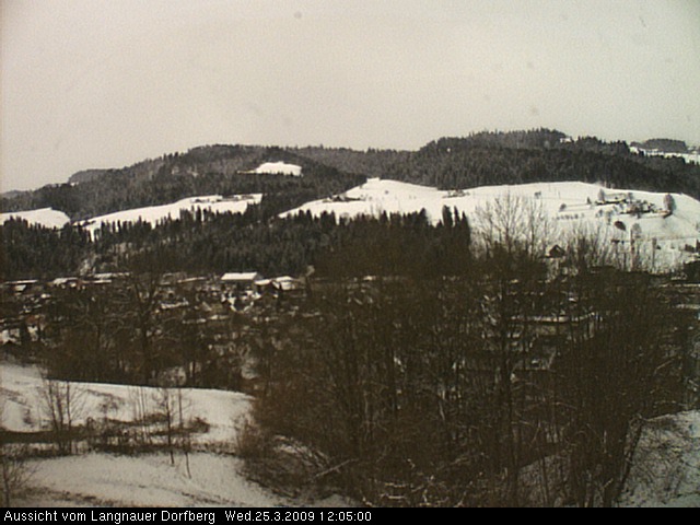 Webcam-Bild: Aussicht vom Dorfberg in Langnau 20090325-120500