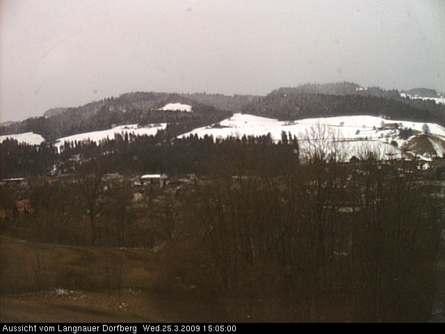 Webcam-Bild: Aussicht vom Dorfberg in Langnau 20090325-150500