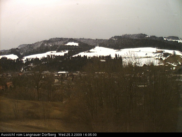 Webcam-Bild: Aussicht vom Dorfberg in Langnau 20090325-160500