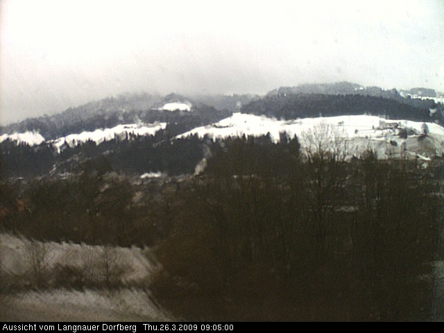 Webcam-Bild: Aussicht vom Dorfberg in Langnau 20090326-090500