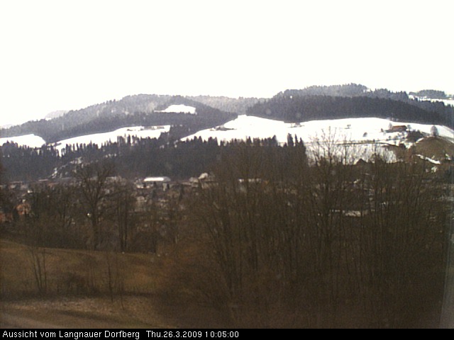 Webcam-Bild: Aussicht vom Dorfberg in Langnau 20090326-100500