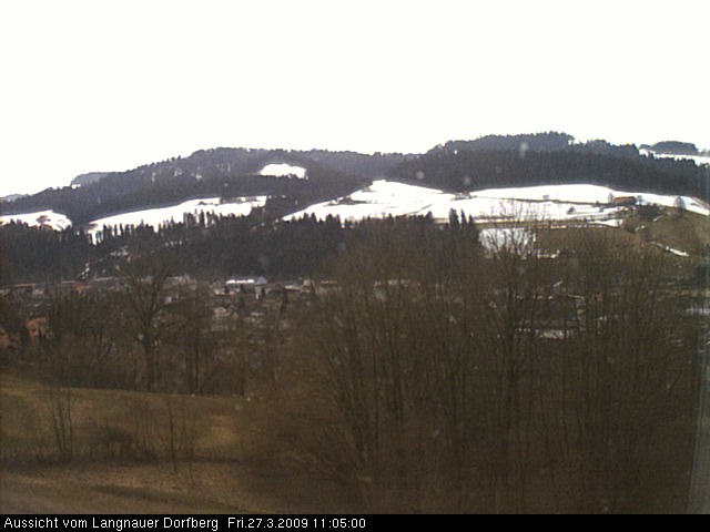 Webcam-Bild: Aussicht vom Dorfberg in Langnau 20090327-110500