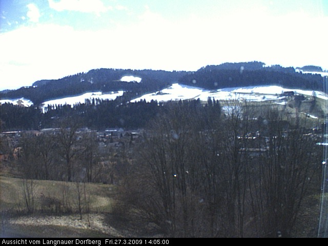 Webcam-Bild: Aussicht vom Dorfberg in Langnau 20090327-140500