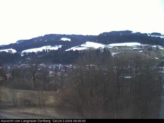 Webcam-Bild: Aussicht vom Dorfberg in Langnau 20090328-080500
