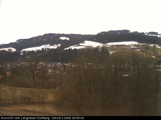 Webcam-Bild: Aussicht vom Dorfberg in Langnau 20090328-090500