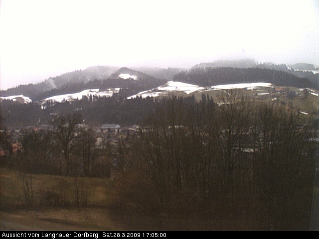 Webcam-Bild: Aussicht vom Dorfberg in Langnau 20090328-170500