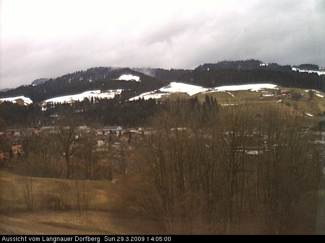 Webcam-Bild: Aussicht vom Dorfberg in Langnau 20090329-140500