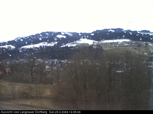 Webcam-Bild: Aussicht vom Dorfberg in Langnau 20090329-160500