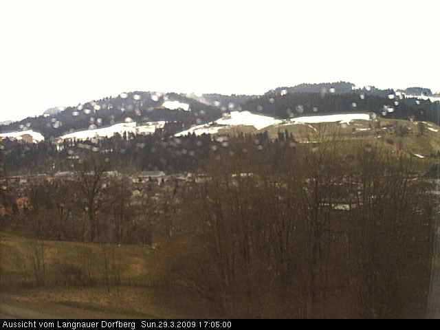 Webcam-Bild: Aussicht vom Dorfberg in Langnau 20090329-170500
