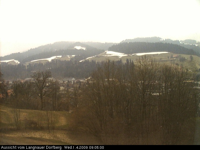 Webcam-Bild: Aussicht vom Dorfberg in Langnau 20090401-090500