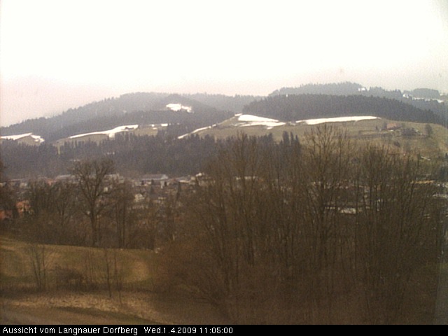 Webcam-Bild: Aussicht vom Dorfberg in Langnau 20090401-110500