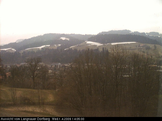 Webcam-Bild: Aussicht vom Dorfberg in Langnau 20090401-140500