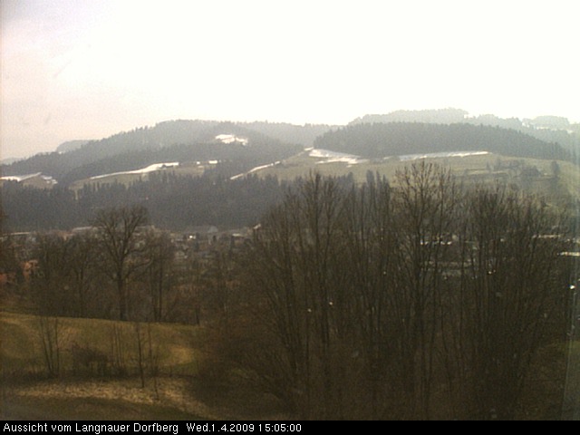 Webcam-Bild: Aussicht vom Dorfberg in Langnau 20090401-150500