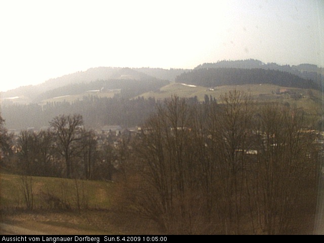 Webcam-Bild: Aussicht vom Dorfberg in Langnau 20090405-100500