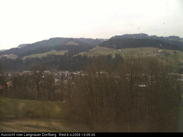 Webcam-Bild: Aussicht vom Dorfberg in Langnau 20090408-100500