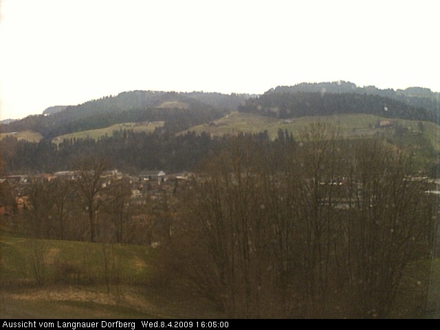 Webcam-Bild: Aussicht vom Dorfberg in Langnau 20090408-160500