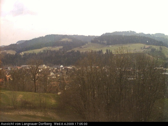 Webcam-Bild: Aussicht vom Dorfberg in Langnau 20090408-170500