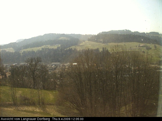 Webcam-Bild: Aussicht vom Dorfberg in Langnau 20090409-120500