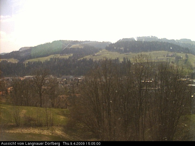 Webcam-Bild: Aussicht vom Dorfberg in Langnau 20090409-150500