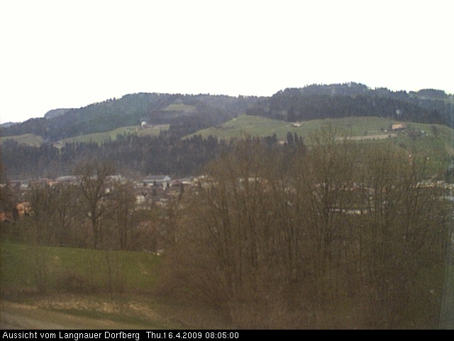 Webcam-Bild: Aussicht vom Dorfberg in Langnau 20090416-080500