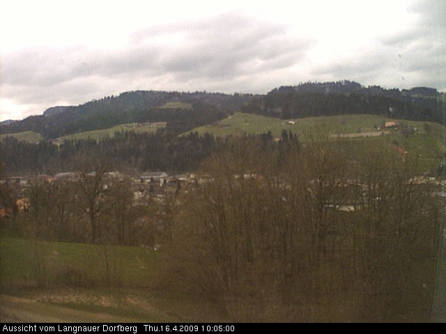 Webcam-Bild: Aussicht vom Dorfberg in Langnau 20090416-100500