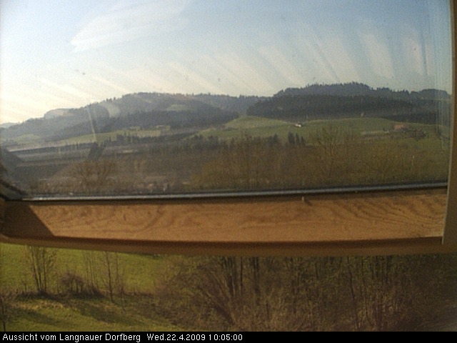 Webcam-Bild: Aussicht vom Dorfberg in Langnau 20090422-100500