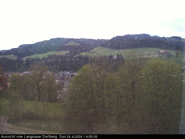 Webcam-Bild: Aussicht vom Dorfberg in Langnau 20090426-140500