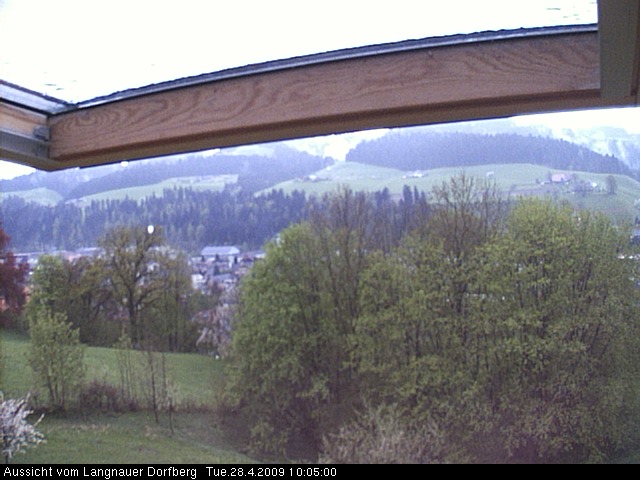 Webcam-Bild: Aussicht vom Dorfberg in Langnau 20090428-100500