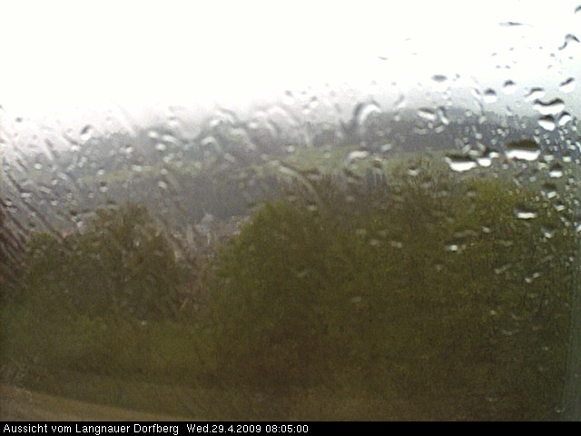 Webcam-Bild: Aussicht vom Dorfberg in Langnau 20090429-080500
