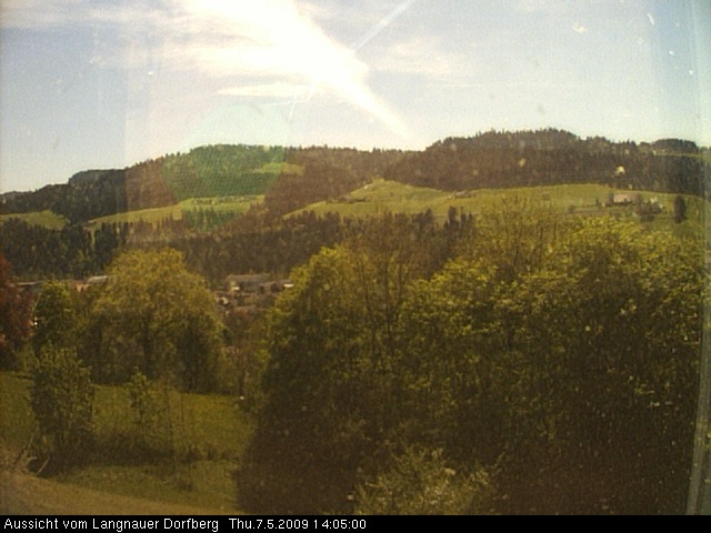 Webcam-Bild: Aussicht vom Dorfberg in Langnau 20090507-140500