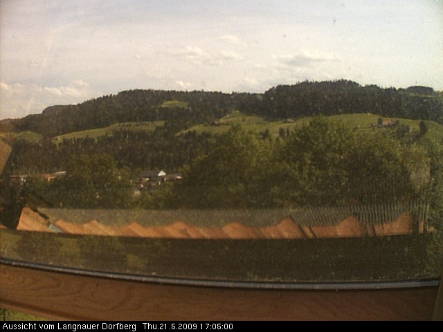 Webcam-Bild: Aussicht vom Dorfberg in Langnau 20090521-170500
