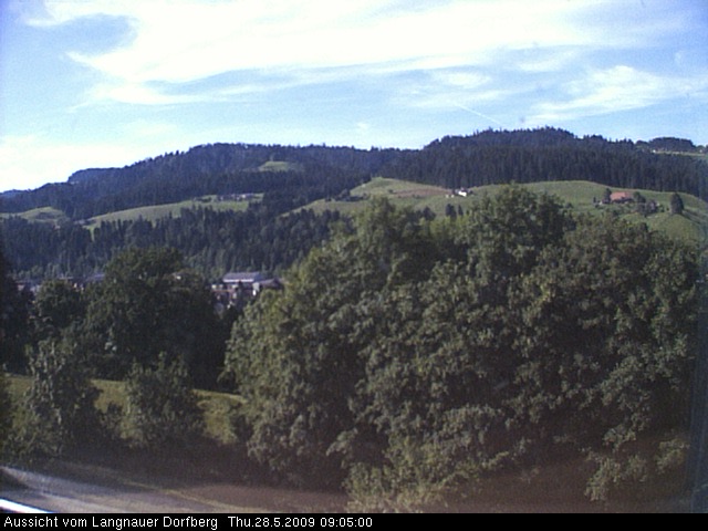 Webcam-Bild: Aussicht vom Dorfberg in Langnau 20090528-090500