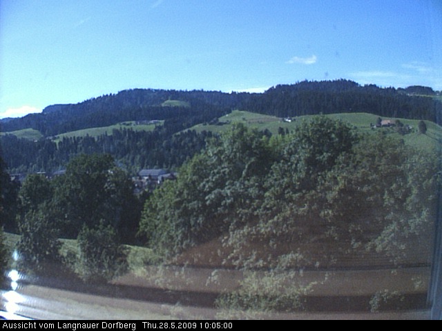 Webcam-Bild: Aussicht vom Dorfberg in Langnau 20090528-100500