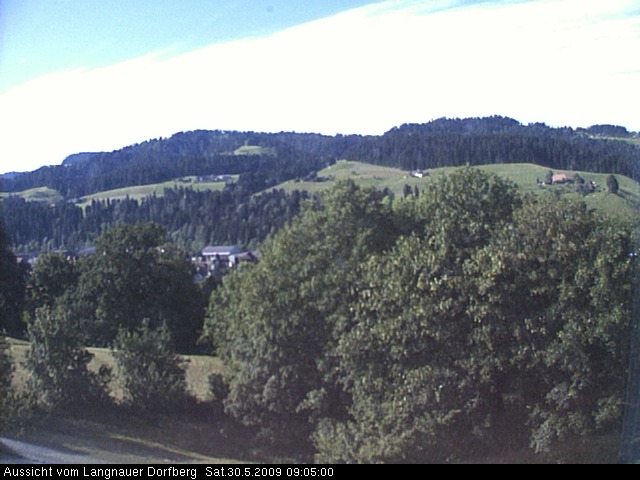 Webcam-Bild: Aussicht vom Dorfberg in Langnau 20090530-090500