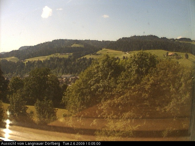 Webcam-Bild: Aussicht vom Dorfberg in Langnau 20090602-100500