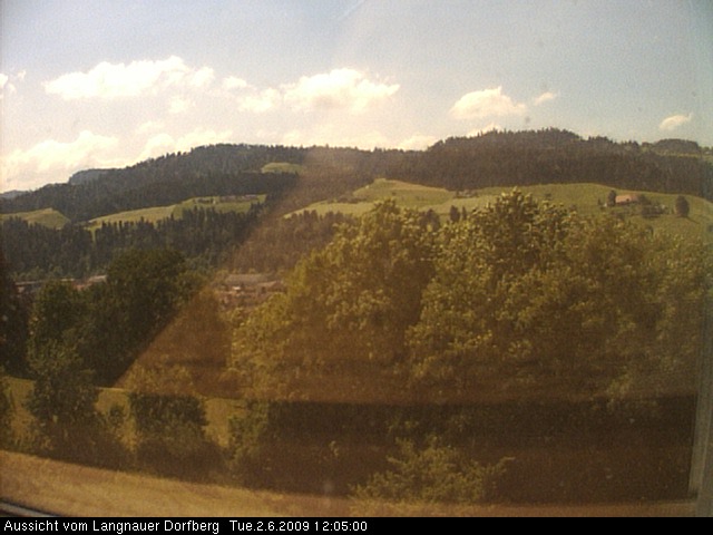 Webcam-Bild: Aussicht vom Dorfberg in Langnau 20090602-120500