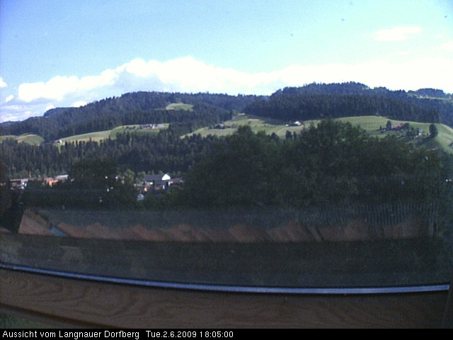 Webcam-Bild: Aussicht vom Dorfberg in Langnau 20090602-180500