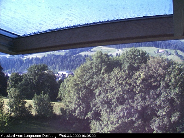 Webcam-Bild: Aussicht vom Dorfberg in Langnau 20090603-080500