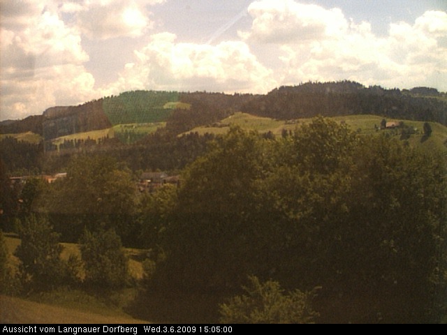 Webcam-Bild: Aussicht vom Dorfberg in Langnau 20090603-150500