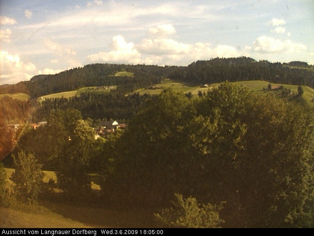 Webcam-Bild: Aussicht vom Dorfberg in Langnau 20090603-180500