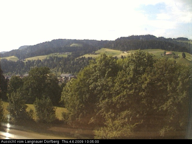 Webcam-Bild: Aussicht vom Dorfberg in Langnau 20090604-100500