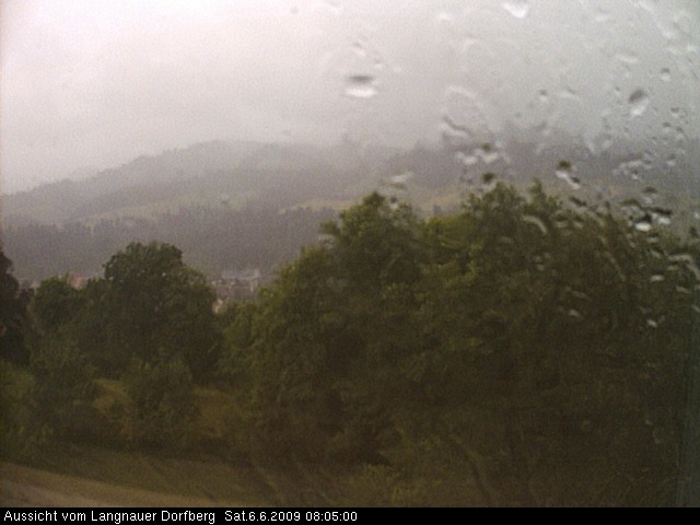 Webcam-Bild: Aussicht vom Dorfberg in Langnau 20090606-080500