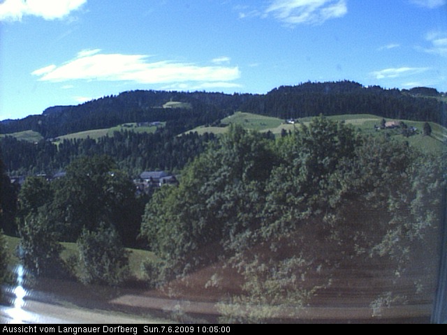 Webcam-Bild: Aussicht vom Dorfberg in Langnau 20090607-100500