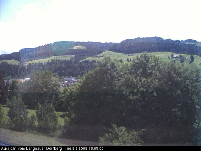 Webcam-Bild: Aussicht vom Dorfberg in Langnau 20090609-150500